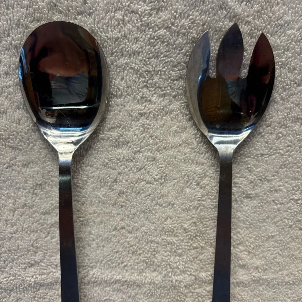 Stainless Steel Japan Salad Serving Set
